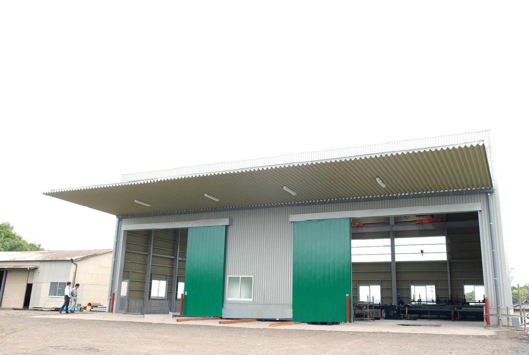 実績写真:工場新設　幡中金網様